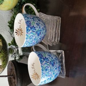 Lily Pulitzer mugs